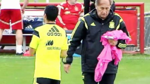 Del Bosque hace sus primeras pruebas para Chile Del Bosque hace sus primeras pruebas para Chile