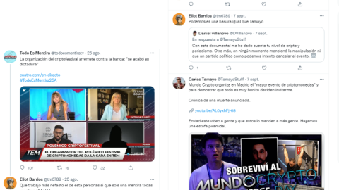 Tuits con ataques a quien habla mal de Mani Thawani Tuits con ataques a quien habla mal de Mani Thawani