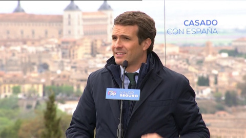 Casado no se cree el revés del PP en las encuestas Casado no se cree el revés del PP en las encuestas