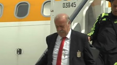 La Roja ya está en España La Roja ya está en España