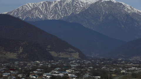 Pankisi, ciudad de Georgia donde se han dado las protestas por la central hidroeléctrica. REUTERS/DAVID MDZINARISHVILI Pankisi, ciudad de Georgia donde se han dado las protestas por la central hidroeléctrica. REUTERS/DAVID MDZINARISHVILI