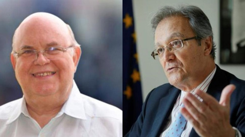 Antonio Ecarri y Juan Pablo de Laiglesia | Twitter/EFE Antonio Ecarri y Juan Pablo de Laiglesia | Twitter/EFE