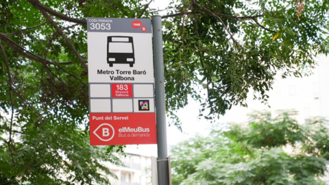 Una parada de 'El Meu Bus'. Una parada de 'El Meu Bus'.