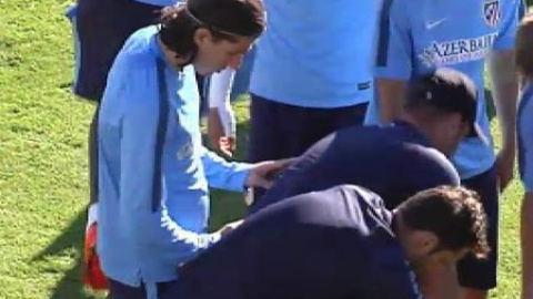 El Atlético de Madrid continúa con su puesta a punto El Atlético de Madrid continúa con su puesta a punto