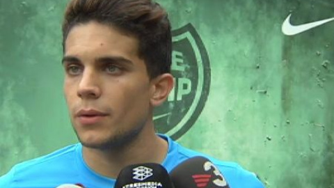 Bartra sobre Luis Suárez: "El Barça se merece los mejores jugadores del mundo" Bartra sobre Luis Suárez: "El Barça se merece los mejores jugadores del mundo"