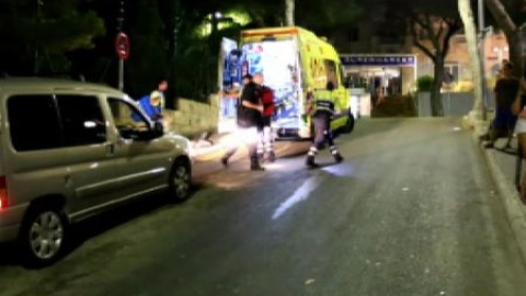Un herido tras caer de un balcón en Magaluf Un herido tras caer de un balcón en Magaluf