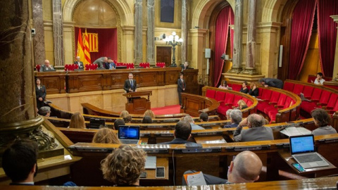 El debat al Parlament d'aquesta setmana. EUROPA PRESS / DAVID ZORRAKINO. El debat al Parlament d'aquesta setmana. EUROPA PRESS / DAVID ZORRAKINO.