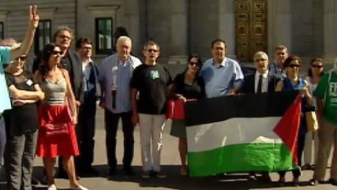 "Gaza: alto el genocidio" "Gaza: alto el genocidio"