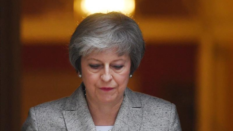 La primera ministra británica, Theresa May. / EFE - Andy Rain La primera ministra británica, Theresa May. / EFE - Andy Rain