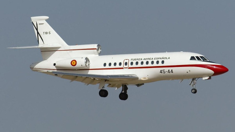 Falcon 900 (T.18) del 45 Grupo de Fuerzas Aéreas. Falcon 900 (T.18) del 45 Grupo de Fuerzas Aéreas.