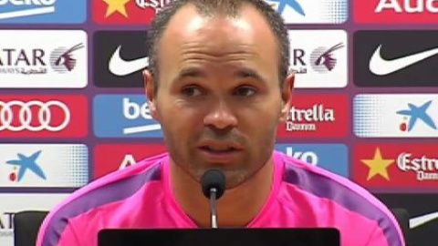 Iniesta: "Tenemos la ilusión de volver a disfrutar como equipo" Iniesta: "Tenemos la ilusión de volver a disfrutar como equipo"