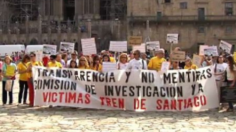 Las víctimas del accidente de Angrois quieren respuestas Las víctimas del accidente de Angrois quieren respuestas