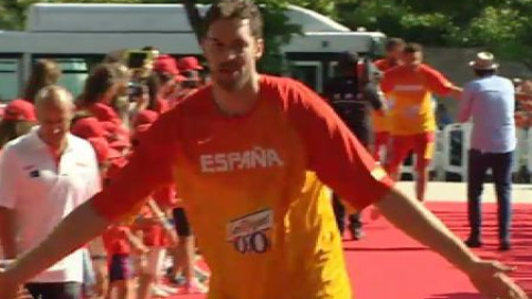 Presentación de la selección española de baloncesto Presentación de la selección española de baloncesto