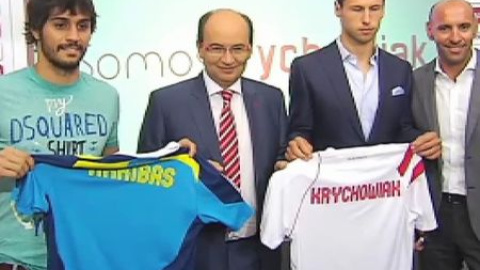 Krichowski y Arribas nuevas incorporaciones del Sevilla Krichowski y Arribas nuevas incorporaciones del Sevilla