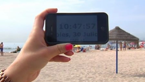 Sólo siete horas de socorristas en las playas valencianas Sólo siete horas de socorristas en las playas valencianas