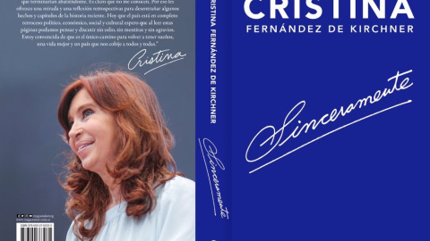 Portada del libro de Cristina Kirchner. Twitter Portada del libro de Cristina Kirchner. Twitter