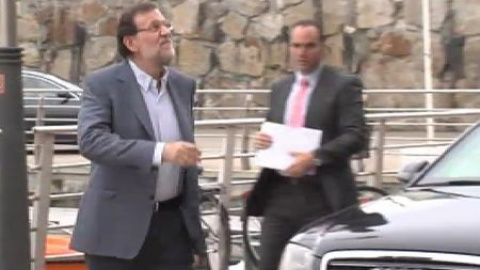 Rajoy: "Los éxitos requieren sacrificio, mirar para otro lado y gente que te apoye" Rajoy: "Los éxitos requieren sacrificio, mirar para otro lado y gente que te apoye"