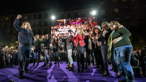 Acto de Unidas Podemos con la vuelta de Pablo Iglesias / Daniel Gago - Podemos Acto de Unidas Podemos con la vuelta de Pablo Iglesias / Daniel Gago - Podemos