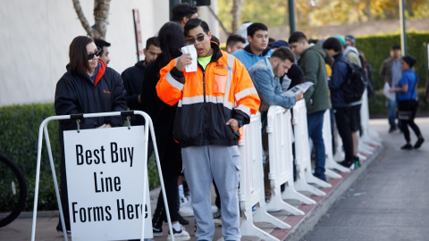 El Black Friday en Nueva York. EFE/ Eugene Garcia
