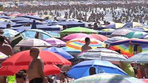 Lleno en el puente de agosto Lleno en el puente de agosto