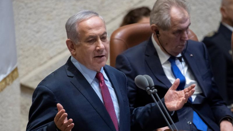 El primer ministro israelí, Benjamín Netanyahu. - EFE El primer ministro israelí, Benjamín Netanyahu. - EFE