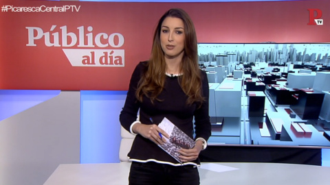 Natalia Moro en el informativo 'Público al Día' del 12 de abril de 2019. Natalia Moro en el informativo 'Público al Día' del 12 de abril de 2019.