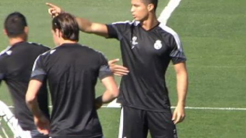 El Real Madrid, preparado para su debut en la Liga de Campeones El Real Madrid, preparado para su debut en la Liga de Campeones