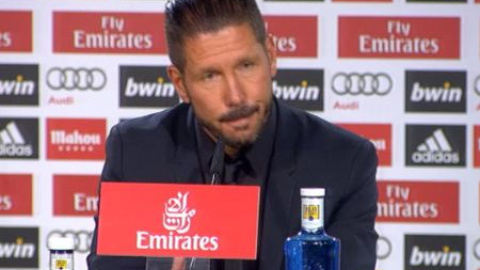 Simeone: "Los que estaban esperando fuera entraron y resolvieron" Simeone: "Los que estaban esperando fuera entraron y resolvieron"