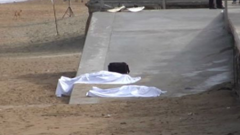 Mueren ahogados dos surfistas en la playa de Zarautz Mueren ahogados dos surfistas en la playa de Zarautz