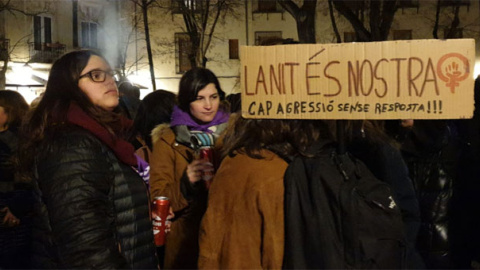 Marcha feminista 'Reclama las calles y la noche', celebrada en Madrid. / FERMÍN GRODIRA Marcha feminista 'Reclama las calles y la noche', celebrada en Madrid. / FERMÍN GRODIRA