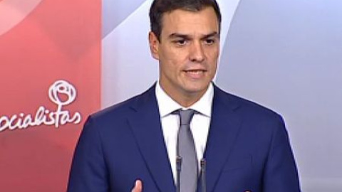 Pedro Sánchez: "Soy un político transparente, con los bolsillos de cristal" Pedro Sánchez: "Soy un político transparente, con los bolsillos de cristal"