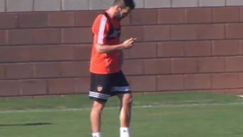 Negredo evoluciona favorablemente de su lesión Negredo evoluciona favorablemente de su lesión