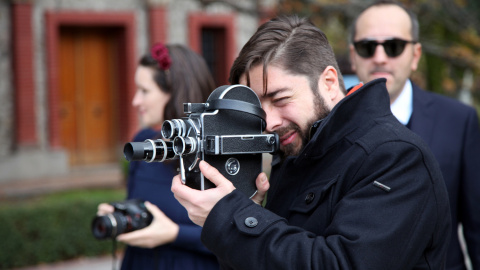 El director Samuel Alarcón