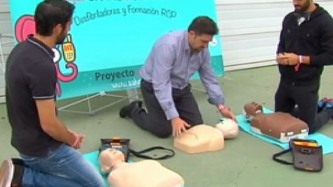 Raúl García y Gámez con el Proyecto Salvavidas Raúl García y Gámez con el Proyecto Salvavidas