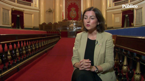 Eva Granados:  "FeijÃ³o viene al Senado a votar y poco mÃ¡s"