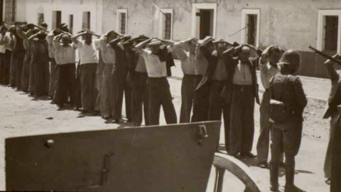 0.- Prisioneros republicanos capturados por las tropas franquistas.- BIBLIOTECA NACIONAL DE ESPAÑA 0.- Prisioneros republicanos capturados por las tropas franquistas.- BIBLIOTECA NACIONAL DE ESPAÑA