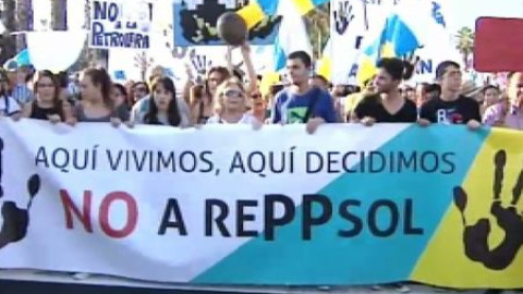 Canarias, en pie de guerra contra las prospecciones Canarias, en pie de guerra contra las prospecciones