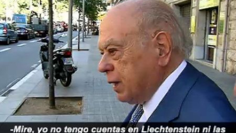 Jordi Pujol niega tener cuentas en Liechtenstein Jordi Pujol niega tener cuentas en Liechtenstein