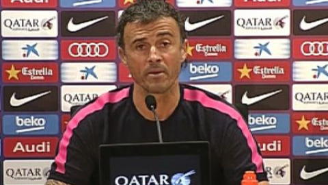 Luis Enrique: "Suárez tendrá algún minuto seguro" Luis Enrique: "Suárez tendrá algún minuto seguro"