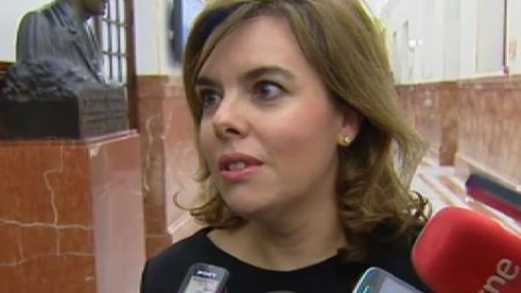 Soraya Sáenz de Santamaría: "El señor Sánchez me ha sorprendido para mal" Soraya Sáenz de Santamaría: "El señor Sánchez me ha sorprendido para mal"