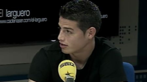 James: "Cristiano además de un crack es una gran persona" James: "Cristiano además de un crack es una gran persona"