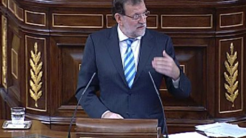 Rajoy niega que España sea "un país sumido en la corrupción" Rajoy niega que España sea "un país sumido en la corrupción"