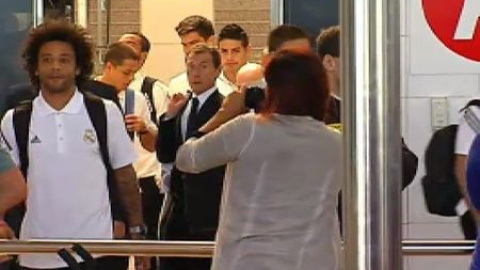 El Real Madrid ya está en Barcelona El Real Madrid ya está en Barcelona