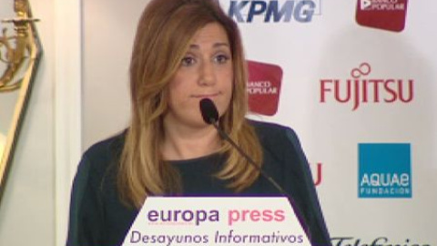 Susana Díaz: "Ya no basta con pedir perdón" Susana Díaz: "Ya no basta con pedir perdón"