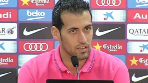 Busquets: "Estamos en la dinámica de seguir trabajando y mejorando" Busquets: "Estamos en la dinámica de seguir trabajando y mejorando"