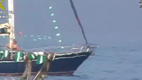 Interceptan un velero que transportaba droga Interceptan un velero que transportaba droga