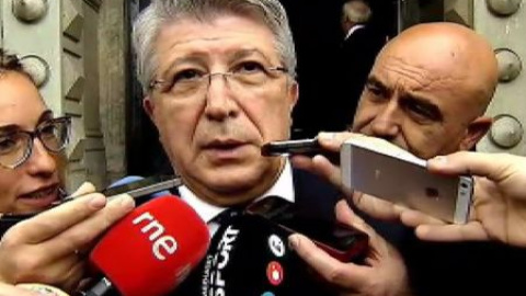 Enrique Cerezo: "Habrá que buscar un abrelatas para poder marcar hoy" Enrique Cerezo: "Habrá que buscar un abrelatas para poder marcar hoy"