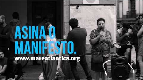 Porque somos galegas, atlánticas e bravas, para loitar, #EuAsinoMarea