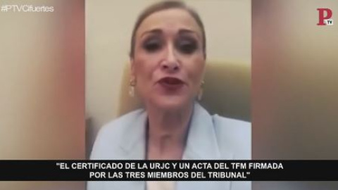 La jueza del caso máster procesa a Cifuentes por falsedad documental La jueza del caso máster procesa a Cifuentes por falsedad documental