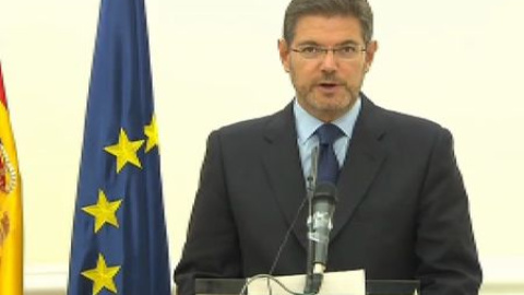 Rafael Catalá: "Hemos asistido a un acto de propaganda política" Rafael Catalá: "Hemos asistido a un acto de propaganda política"